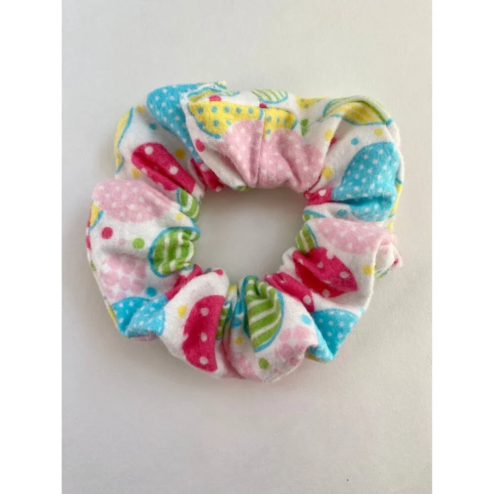 Spring Colorful Polka dot Scrunchies Hair Accessories Cutesy Hair Ties